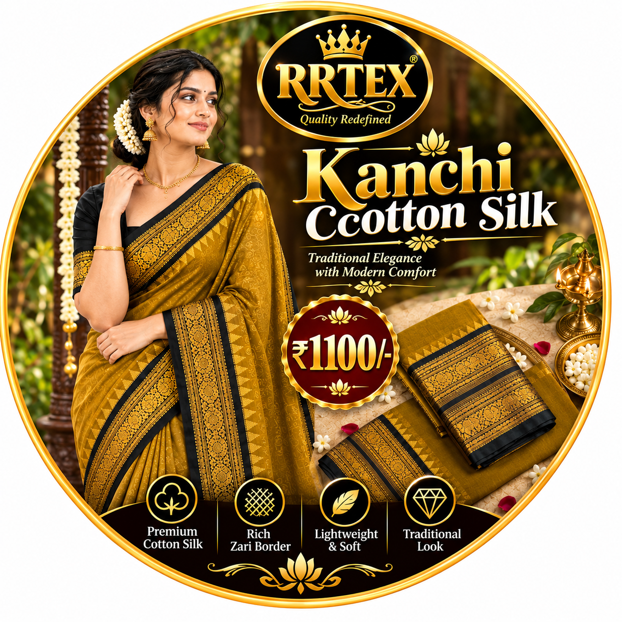 Kanchi cotton silk