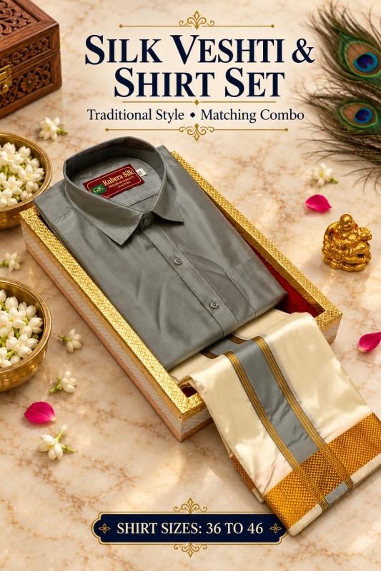 Pattu veshti & shirt