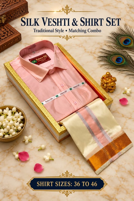 Pattu veshti & shirt