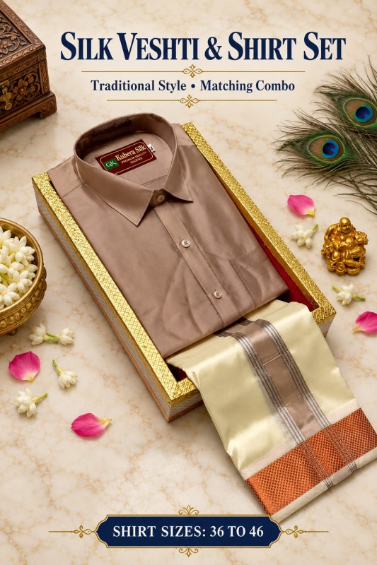 Pattu veshti & shirt