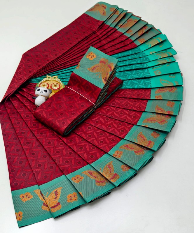 3D Embossed saree