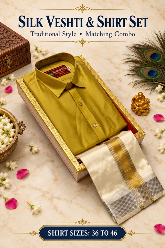 Pattu veshti & shirt