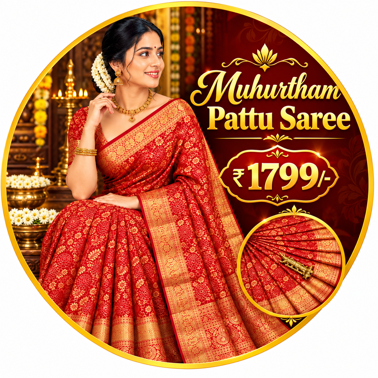 Muhurtham pattu saree
