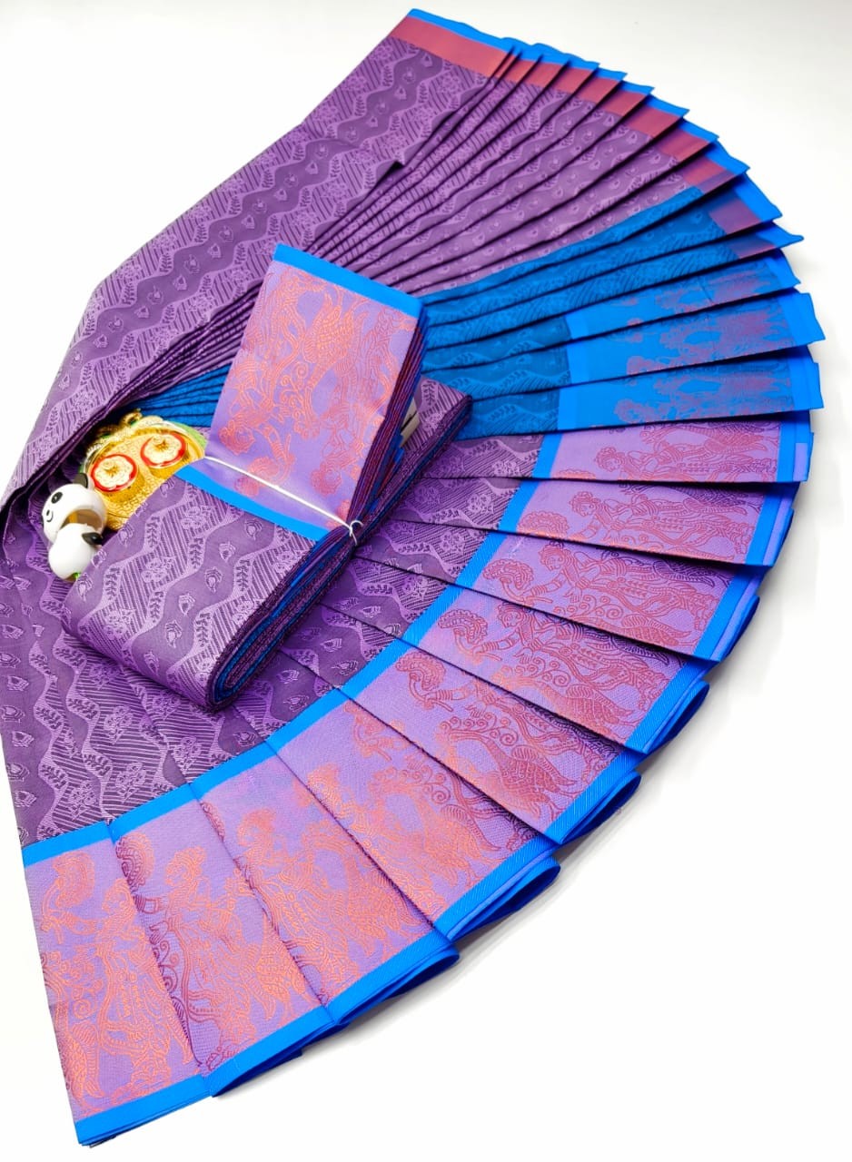 3D Embossed saree