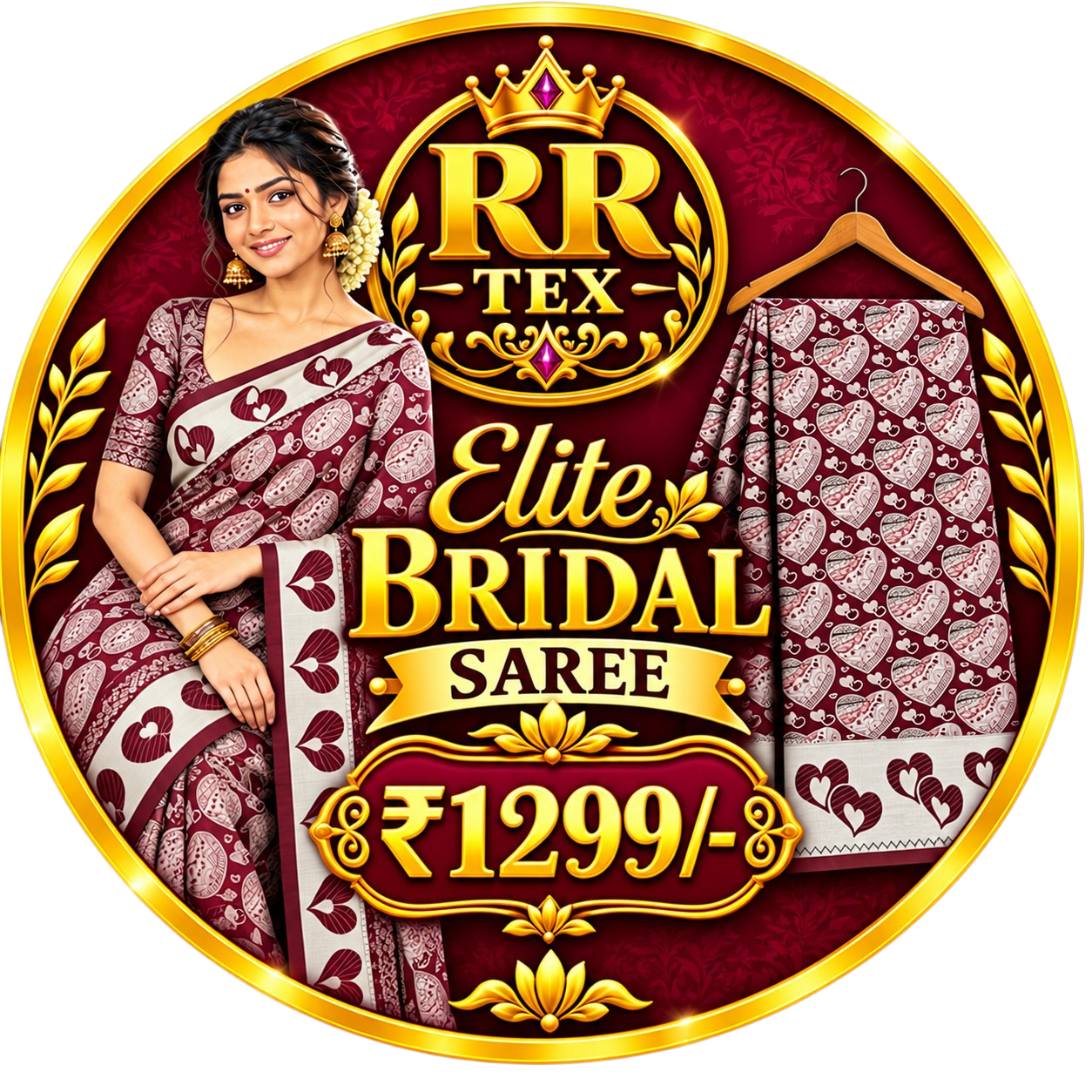 Elite Bridal saree