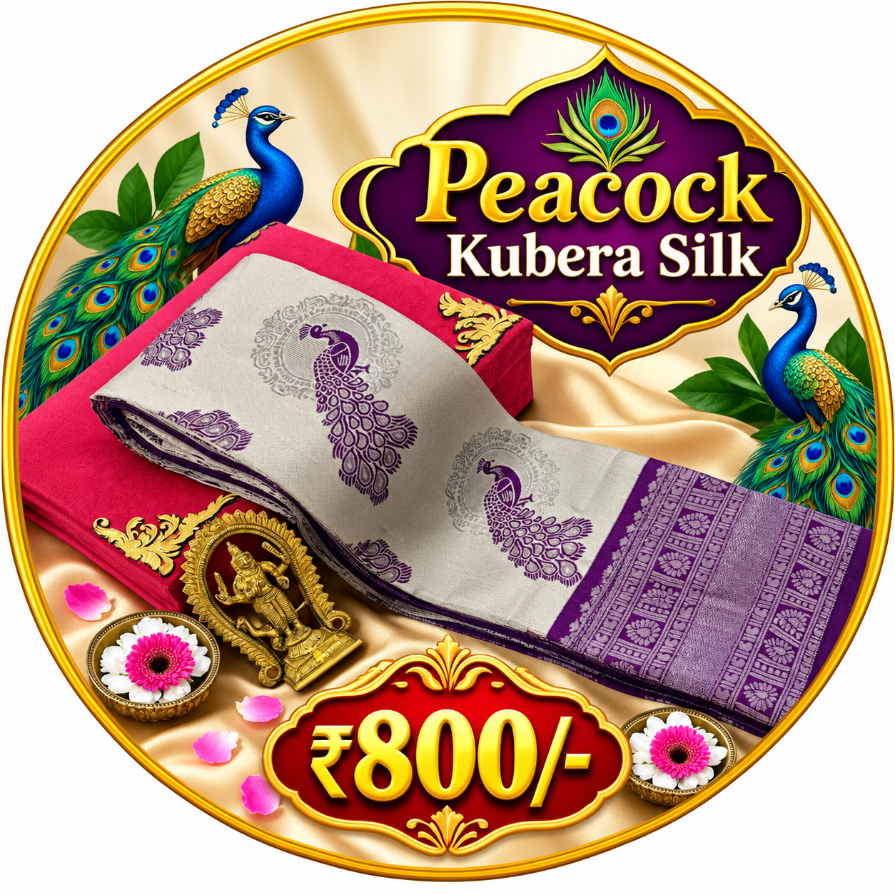 Kubera silk sarees
