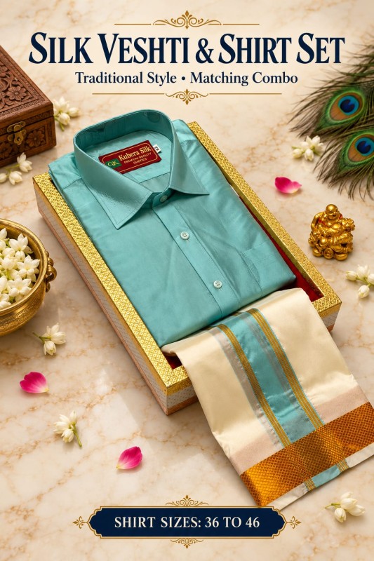 Pattu veshti & shirt