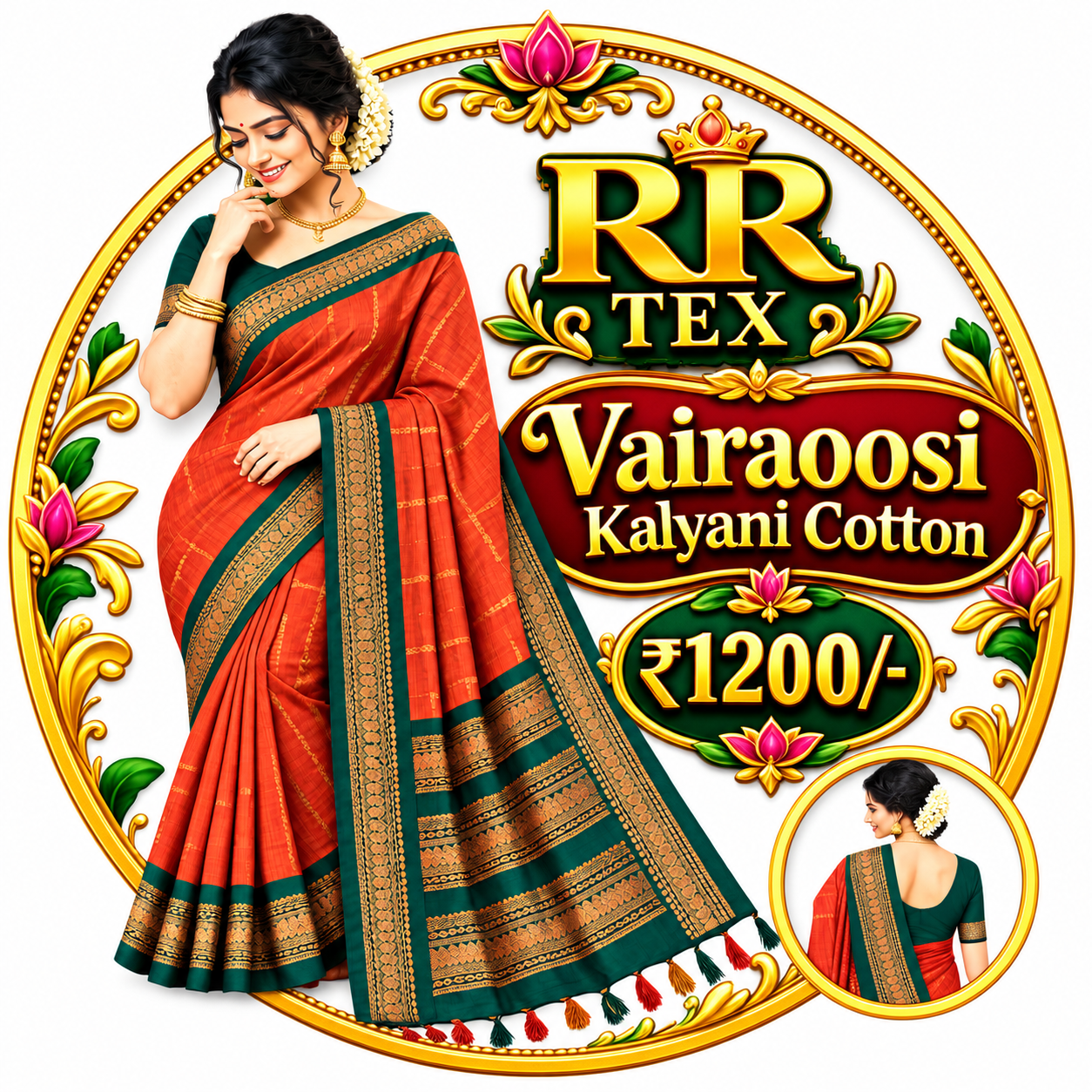 Vairaoosi kalyani cotton