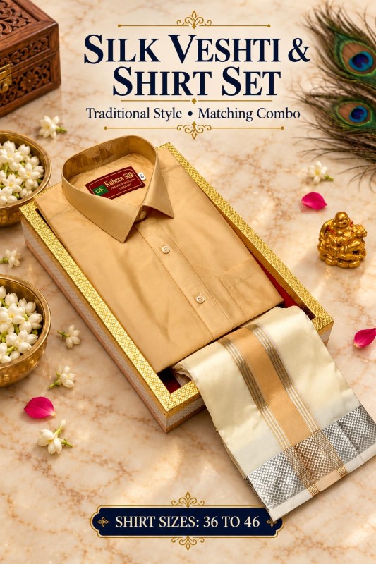 Pattu veshti & shirt