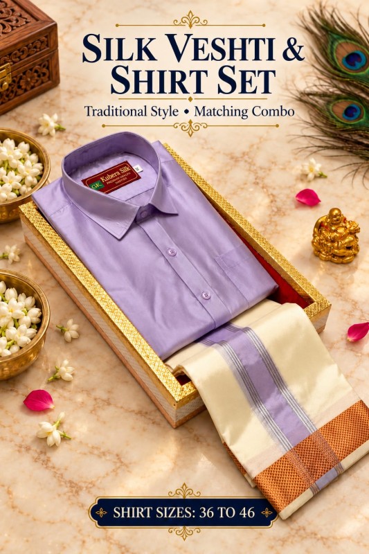 Pattu veshti & shirt
