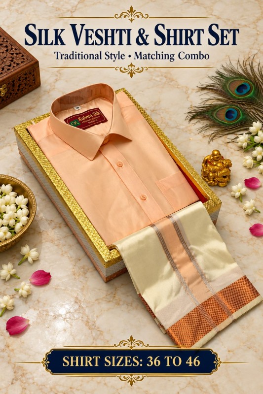 Pattu veshti & shirt