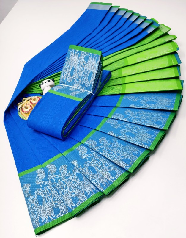 3D Embossed saree