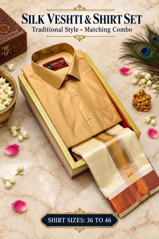 Pattu veshti & shirt